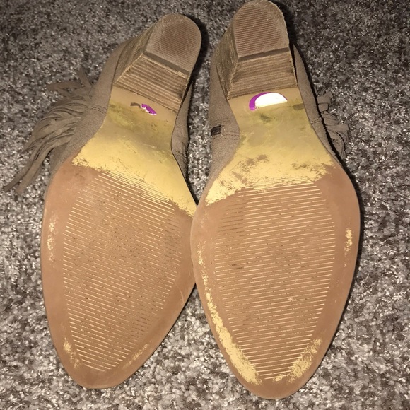 Steve Madden Fringe Booties - Picture 4 of 5